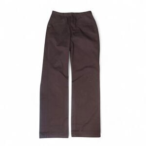 RVCA Camille Rowe Women's Brown Straight Leg Pants SZ 28